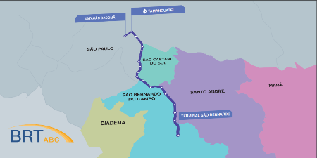 Traçado do VLT